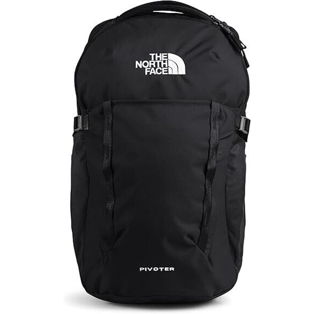 The North Face Women's Pivoter TNF Black Backpack Daypack School Bag FlexVent